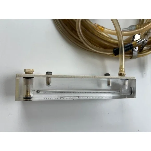 Acrylic Chemical Feed Flow Meter .4 - 50 LPM flowmeter Valve Industrial Part - Picture 2 of 4